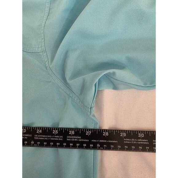 Bimini Bay Fishing Shirt Men"s Size 2XL Long Sleeve Vented Aqua Casual - Picture 7 of 8